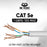 Mr. Tronic Cat 5e Bulk 305 m Grey