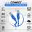 Mr. Tronic Cat 5e Patch Blue