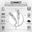 Mr. Tronic Cat 5e Patch Grey