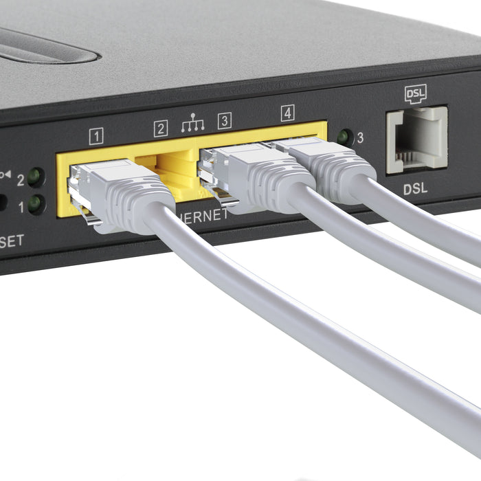 Mr. Tronic Cat 5e Patch Grey