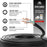 Mr. Tronic Cat 6 bulk Ethernet cable, black, cut end showing the four twisted pairs