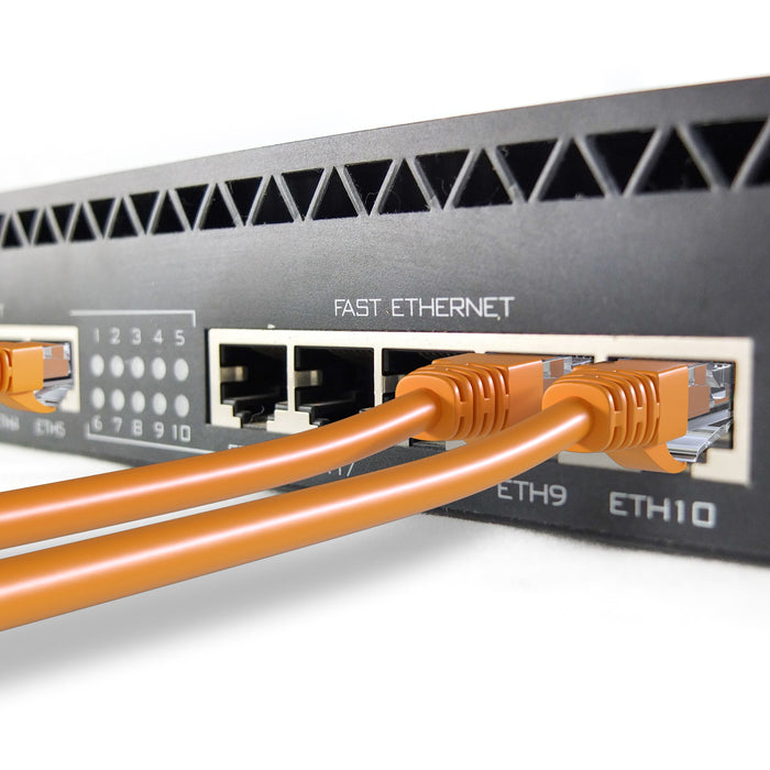 Mr. Tronic Cat 6 Bulk Orange