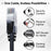 Mr. Tronic Cat 6 Outdoor Black