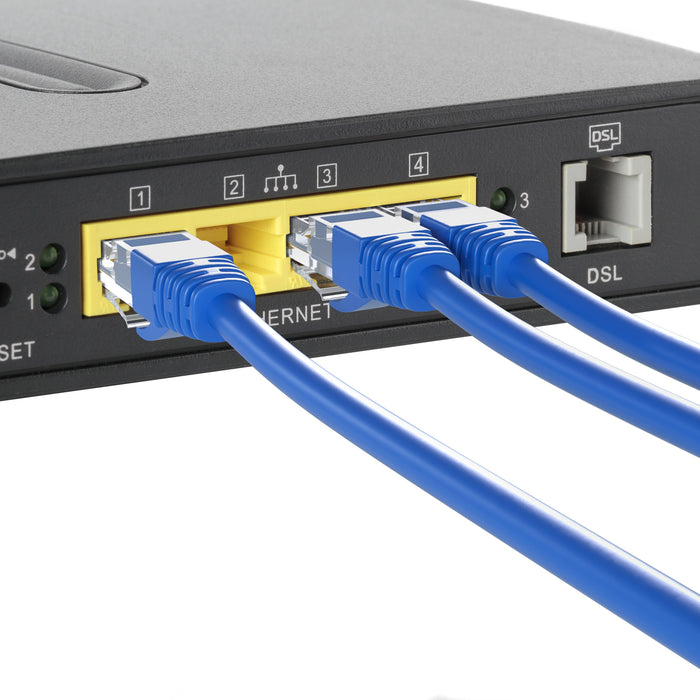 Mr. Tronic Cat 6 Patch Blue