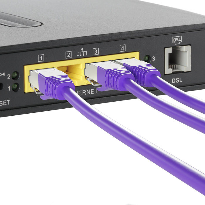 Mr. Tronic Cat 7 Bulk Purple