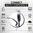Mr. Tronic Cat 7 Flat Black