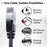 Mr. Tronic Cat 7 Flat Black