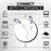 Mr. Tronic Cat 7 Flat White