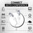 Mr. Tronic Cat 7 Patch White