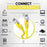 Mr. Tronic Cat 7 Patch Yellow
