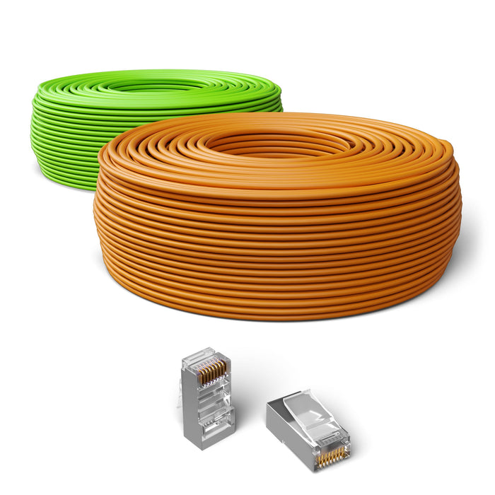 Mr. Tronic Cat 6 RJ45 Connectors STP